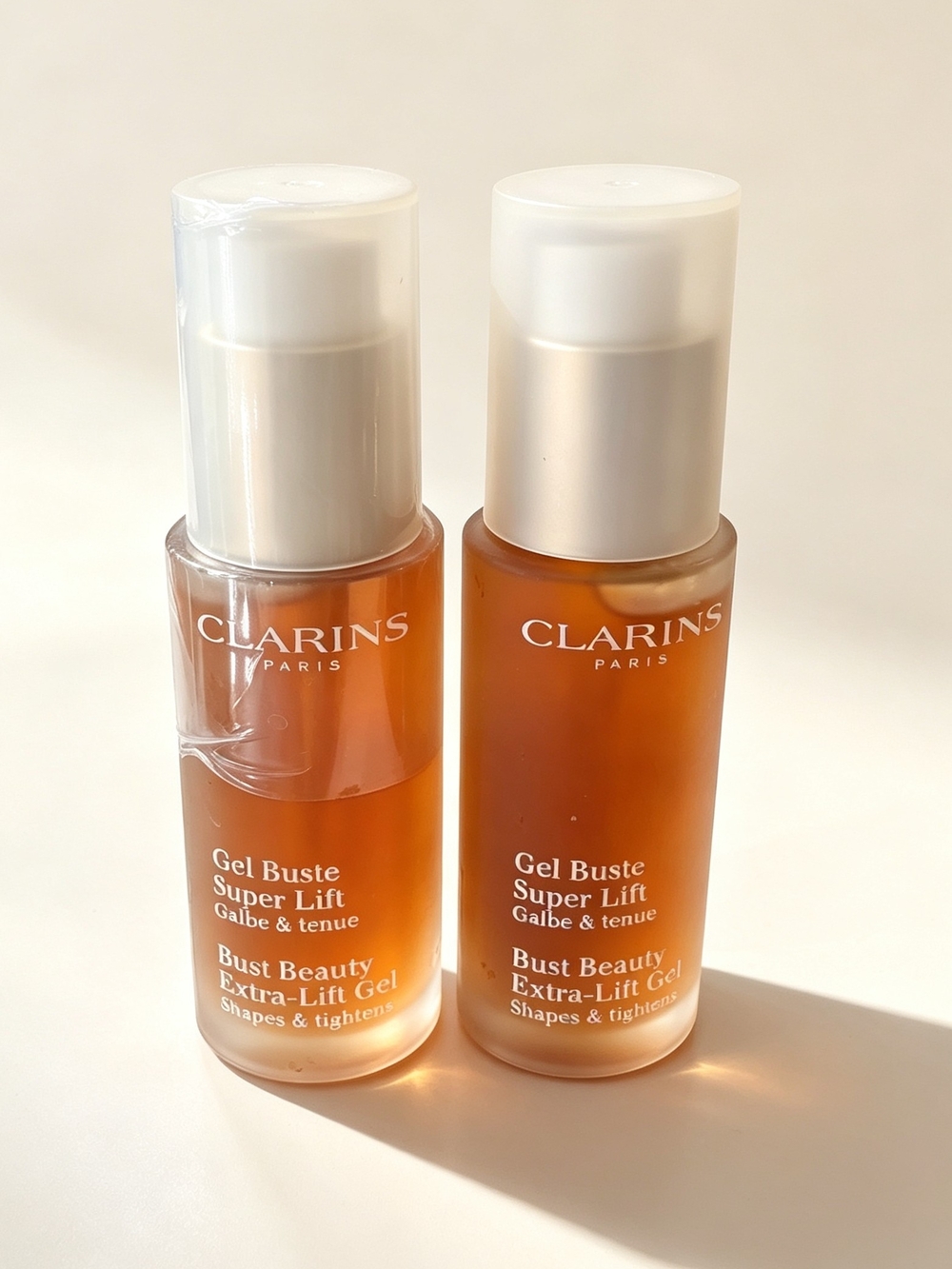 Clarins Bust Beauty Extra-Lift Gel 50ml each, Set of 2 Bust Firming Shaping Gel
